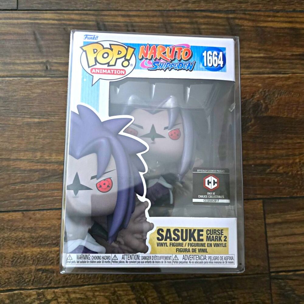 Funko Pop! Animation Naruto Shippuden Sasuke Uchiha #1664 Vinyl Figure